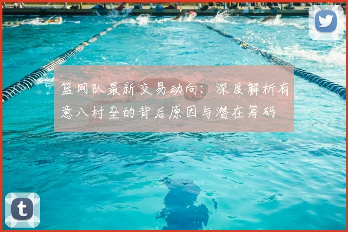 篮网队最新交易动向:深度解析有意八村垒的背后原因与潜在筹码
